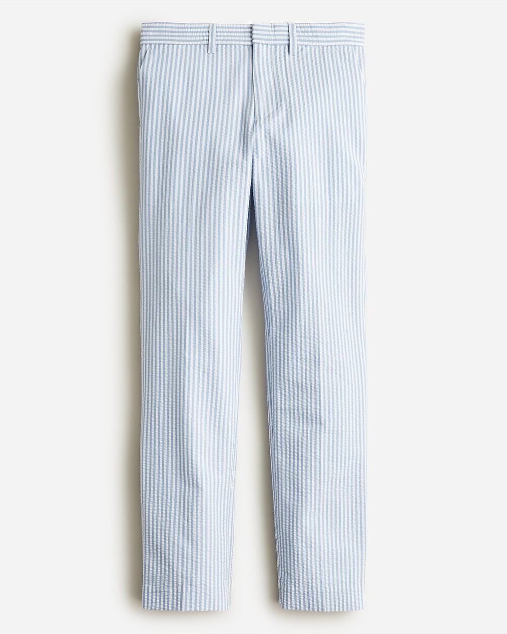 J. Crew Crewcuts Boys' Slim Ludlow Suit Pant in Seersucker